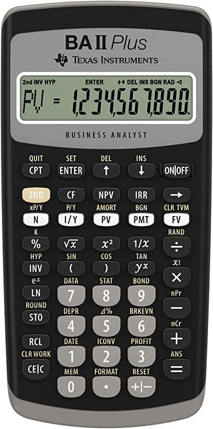 Ti Ba-11 Plus Calculator Business Financial