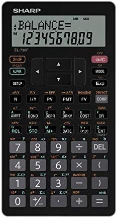Sharp Business/Financial 10 Digit 20 Mem Calculator