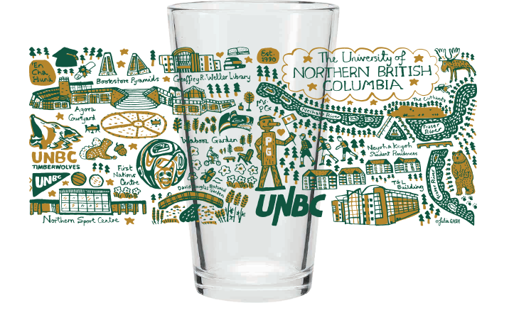 Pint Glass Julia Gash